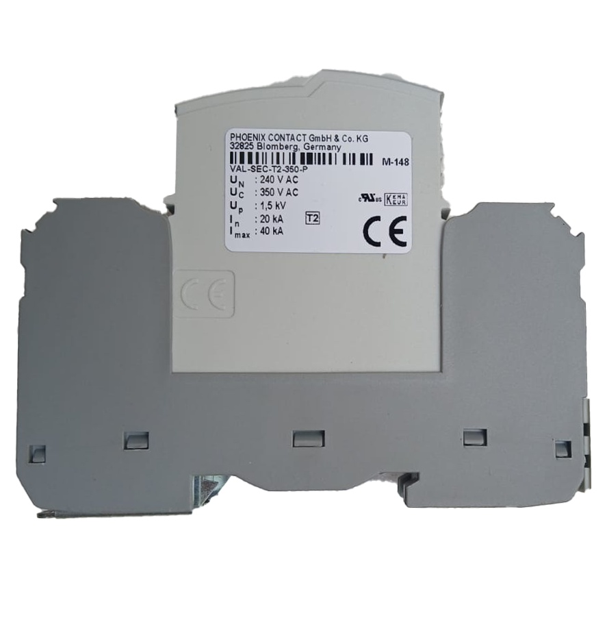 Type 2 surge arrester, VAL-SEC-T2-1S-350-FM Phoenix Single Phase SPD 2905333